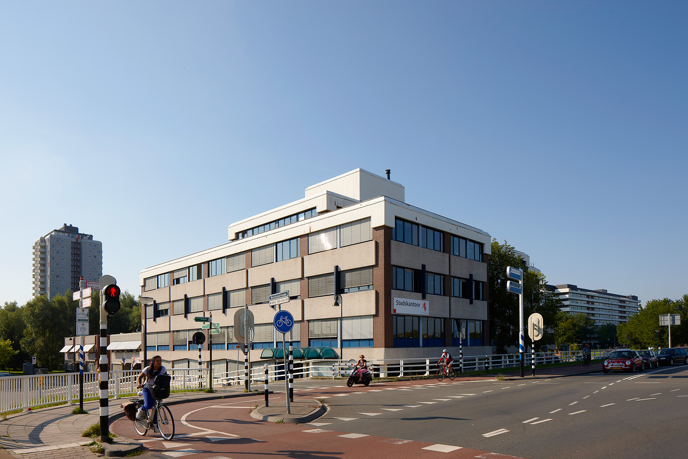 Vorübergehendes Rathaus der Gemeinde Vlaardingen