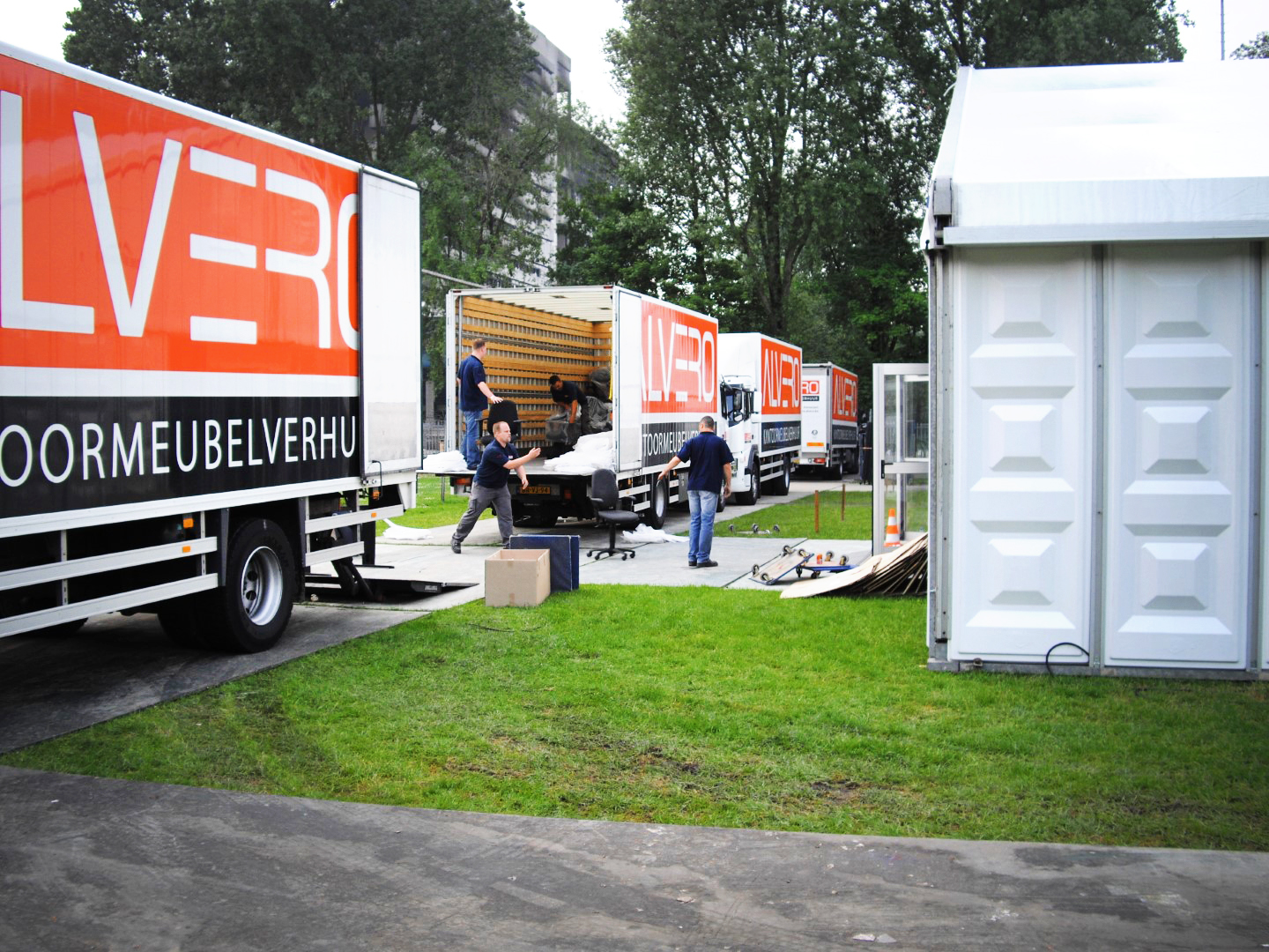 Alvero Logistik-Dienstleister: Sofort lieferbare Möbel