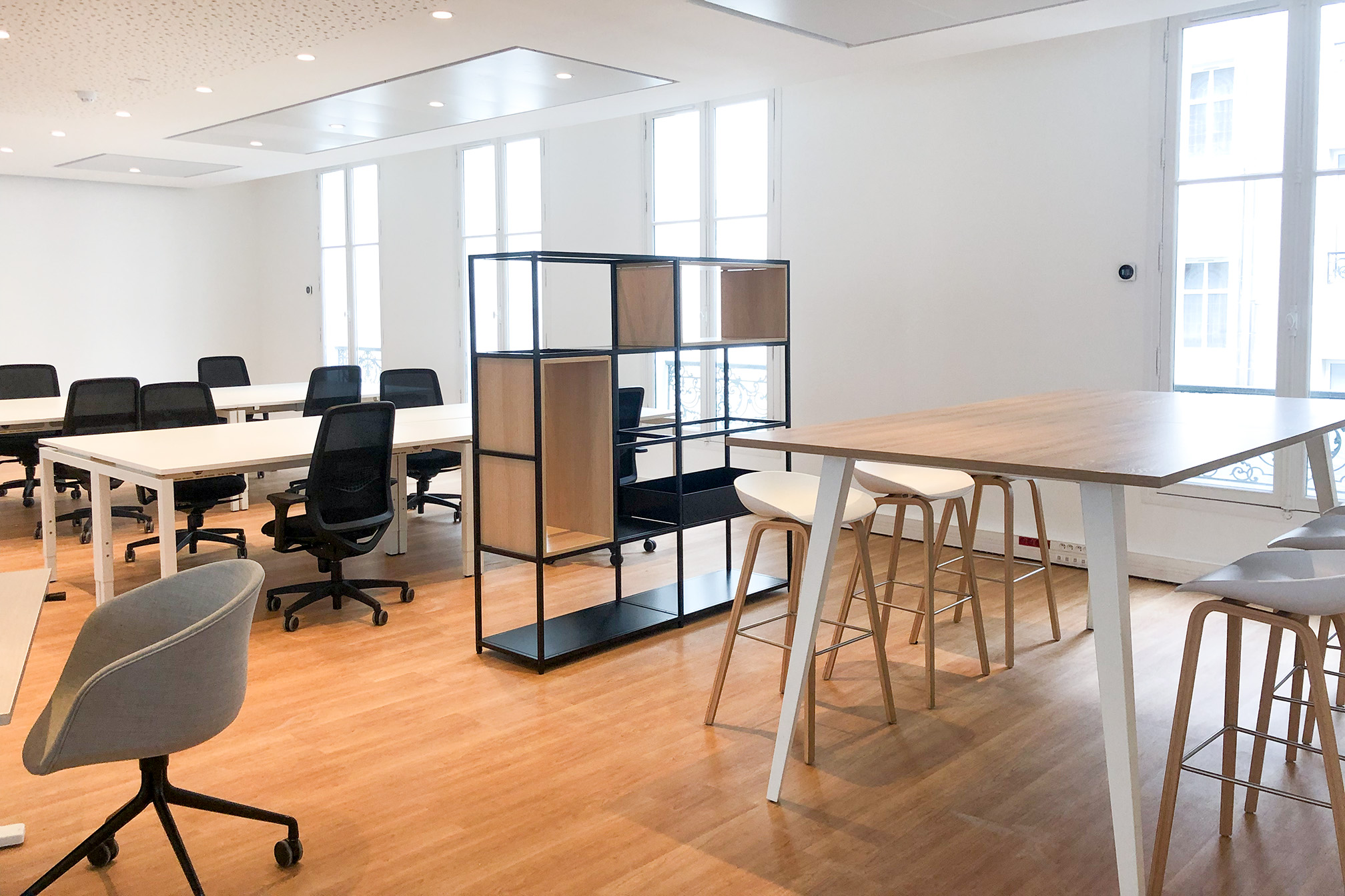 Aménagement d’une ‘marketing suite’ pour en faciliter la commercialisation