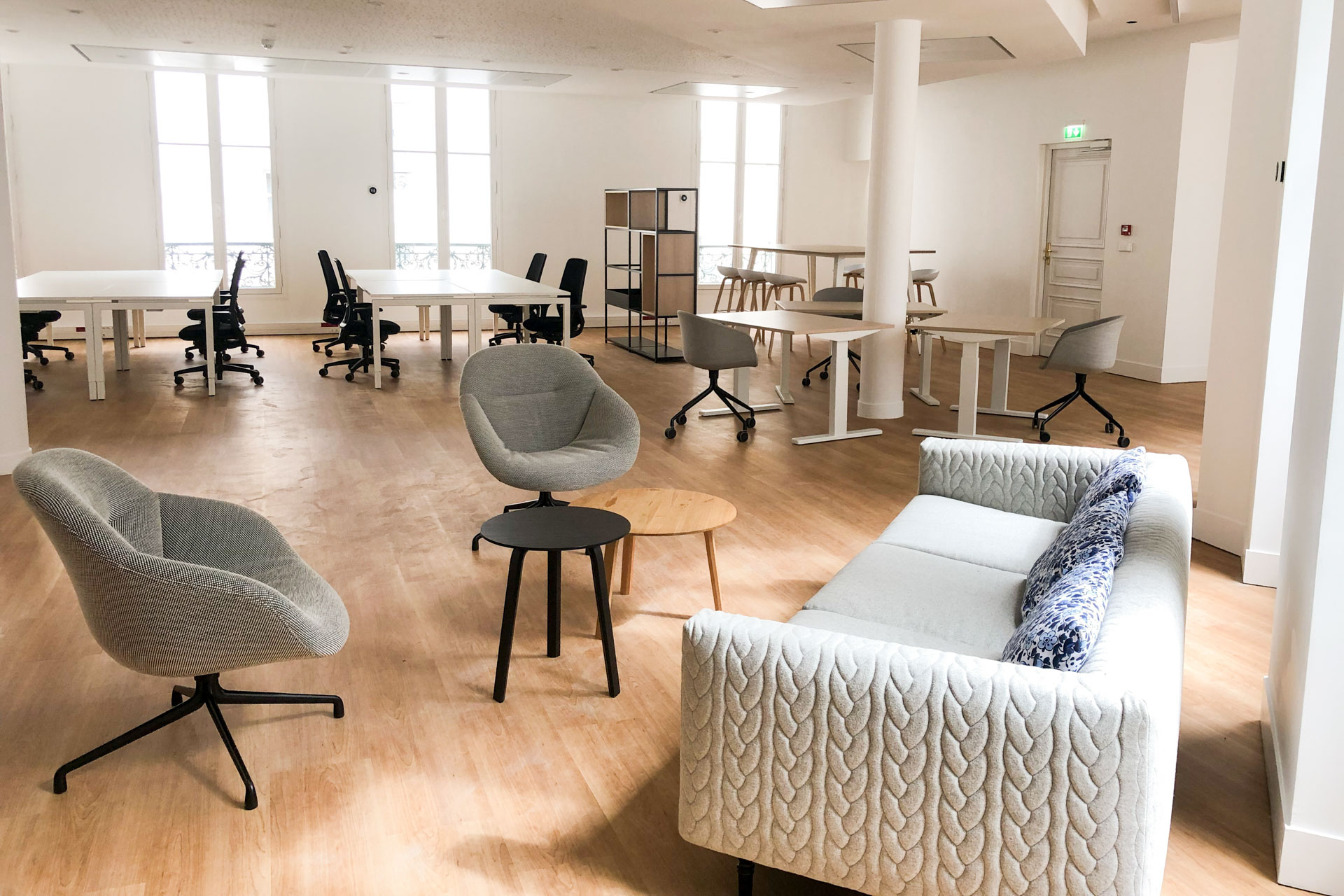 Aménagement d’une ‘marketing suite’ pour en faciliter la commercialisation