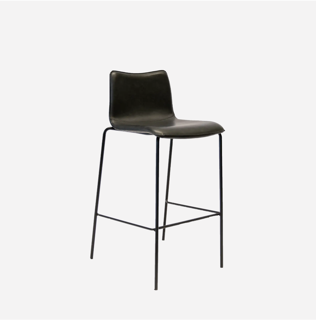Barhocker schwarzes Metallgestell